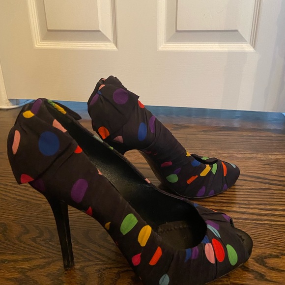 D&G  Dolce and Gabbana vero cuoio peep-toe heels. Size 40. - Picture 6 of 6